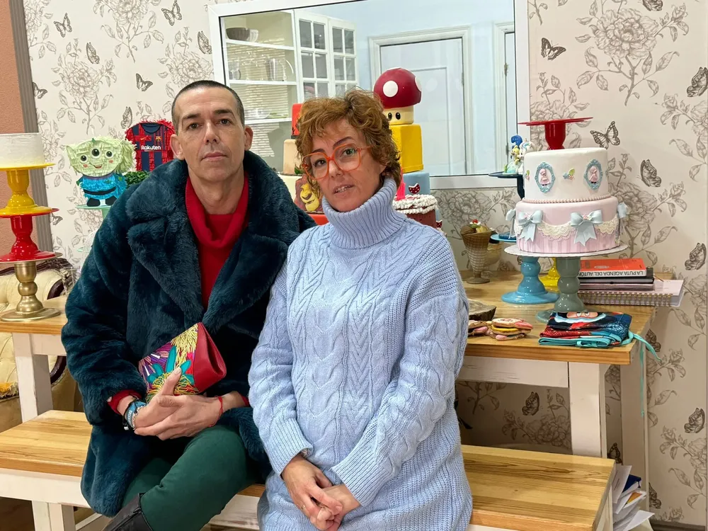 2024. 01. 16 FOTO DE CALLEJA CON LAURA PORTILLO