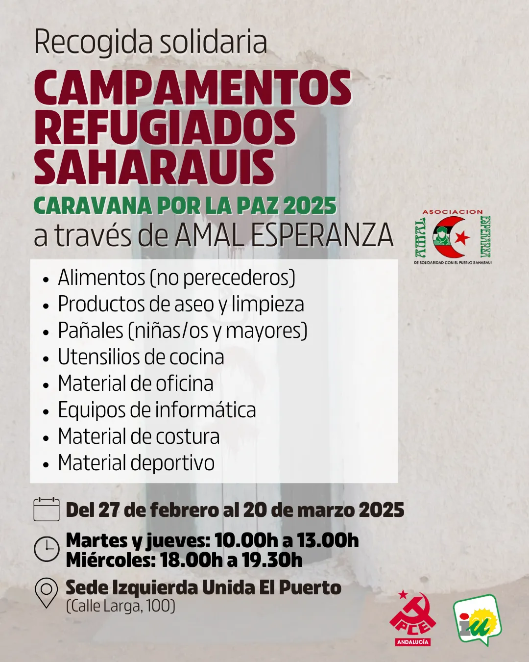 CARAVANA POR LA PAZ 2025