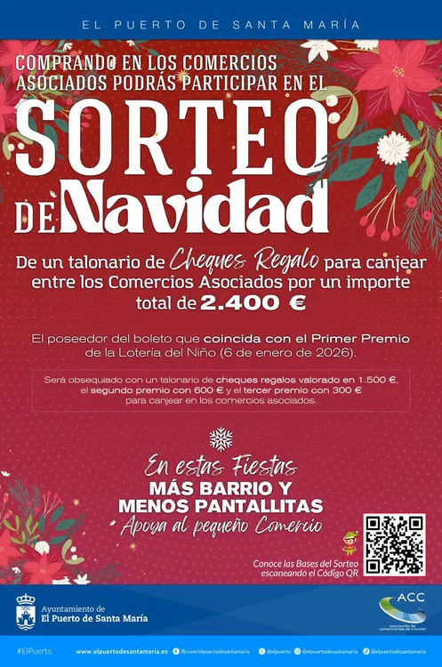 2025.12.14 CARTEL SORTEO DE NAVIDAD COMERCIANTES DE CREVILLET