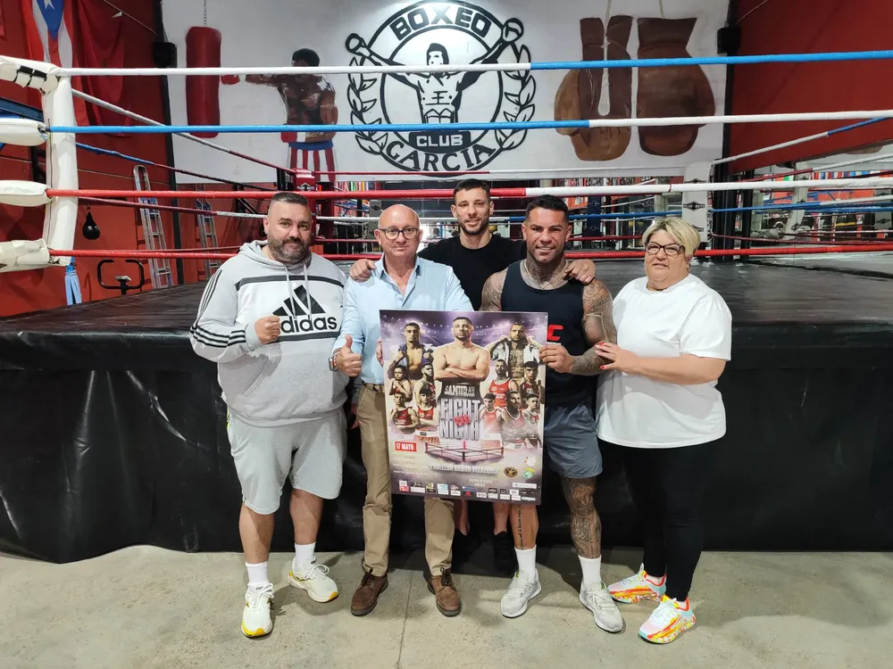 2025.05.14 FOTO PRESENTACIÓN CARTEL VELADA DE BOXEO