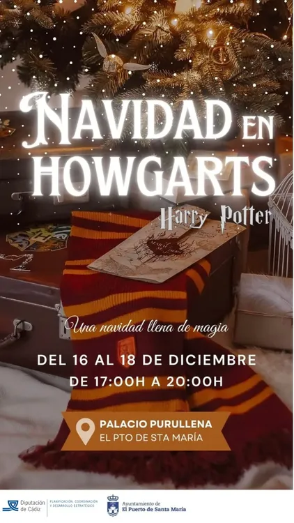 2024.12.16 CARTEL NAVIDAD EN HOGWARTS