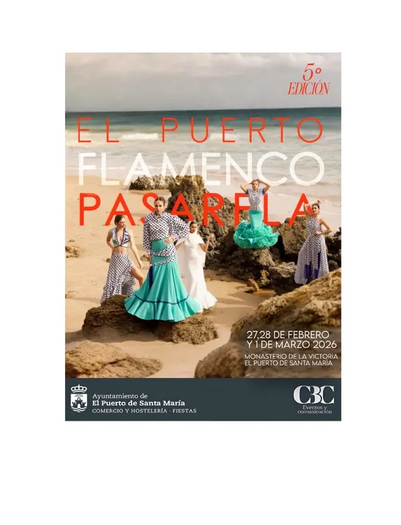 2026.02.19 CARTEL PASARELA EL PUERTO FLAMENCO