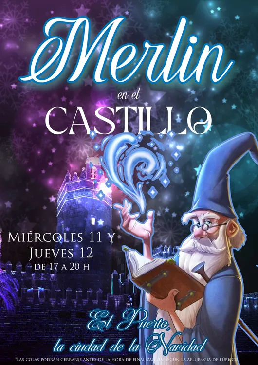 2024.12.10 CARTEL DE MERLIN EN EL CASTILLO