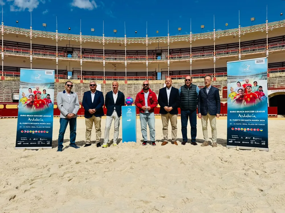 Foto de archivo Presentación Euro Beach Soccer El Puerto