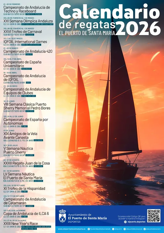 Calendario Regatas 2026