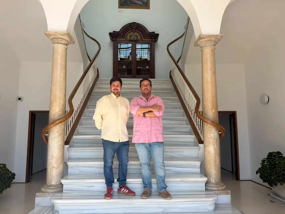 Jesús Lavi y Enrique Iglesias
