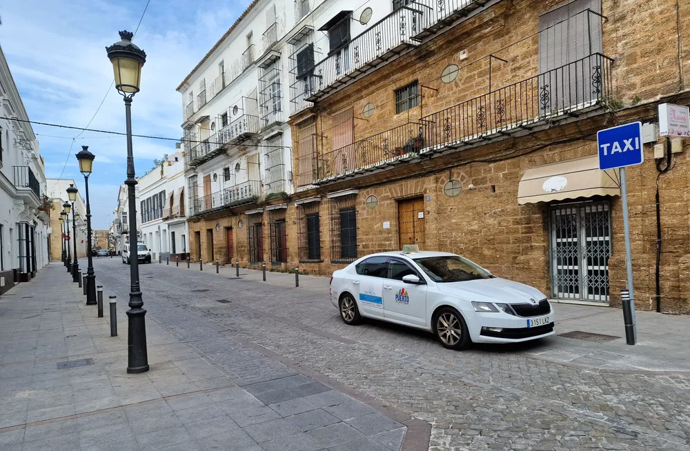 parada de taxis calle Palacios