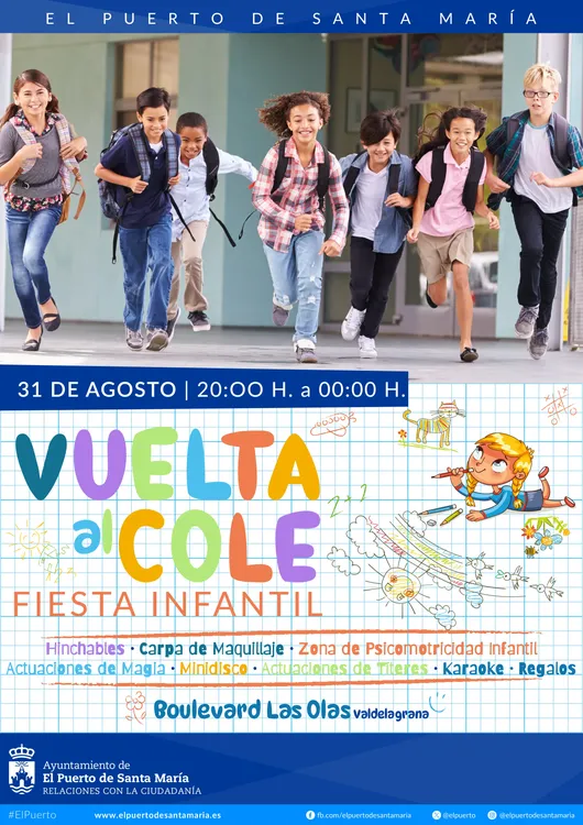 2024. 08. 28 CARTEL FIESTA DE VUELTA AL COLE