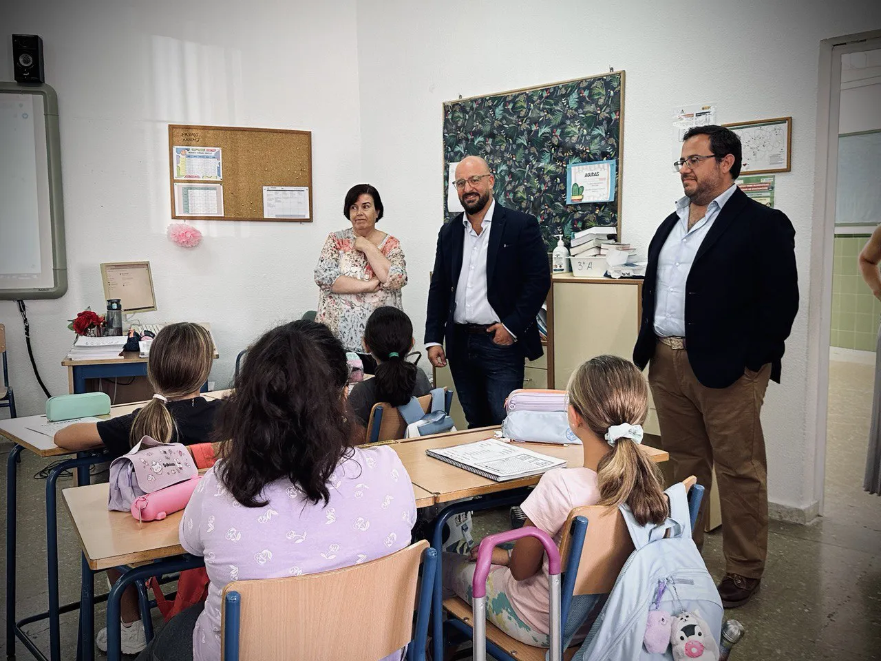 foto visita colegio