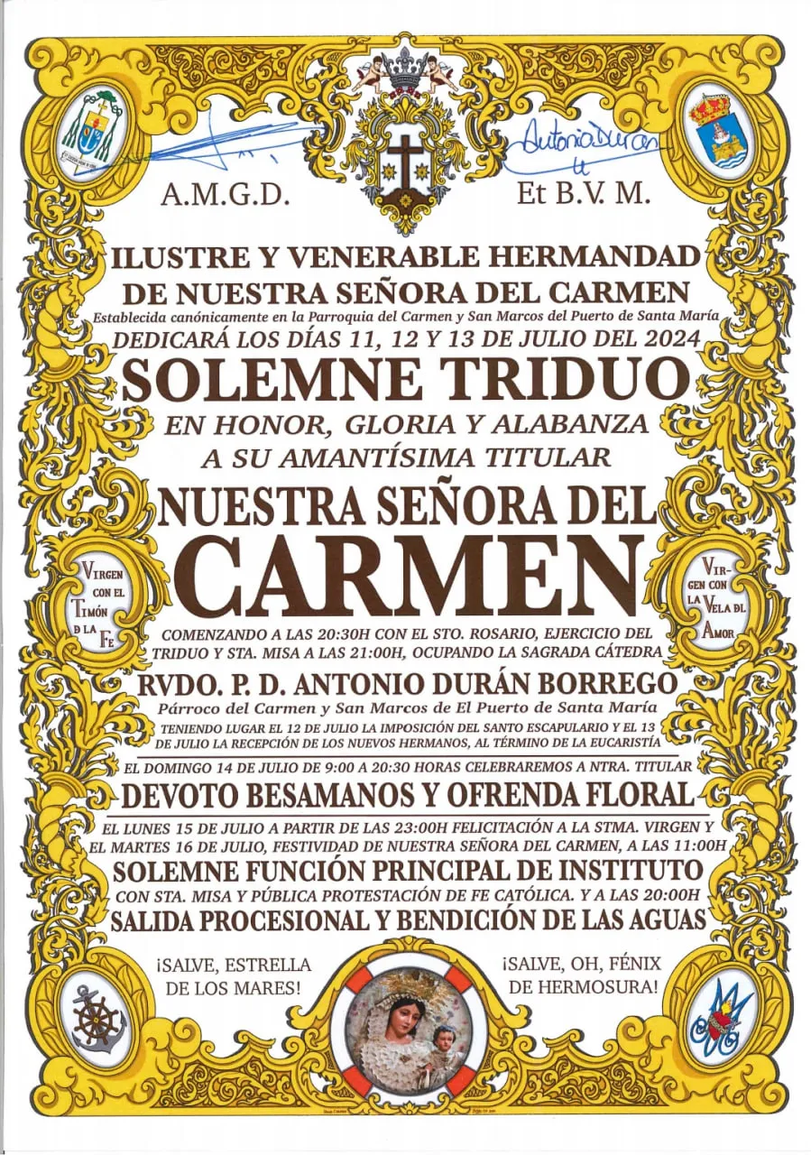 Virgen del Carmen 2024