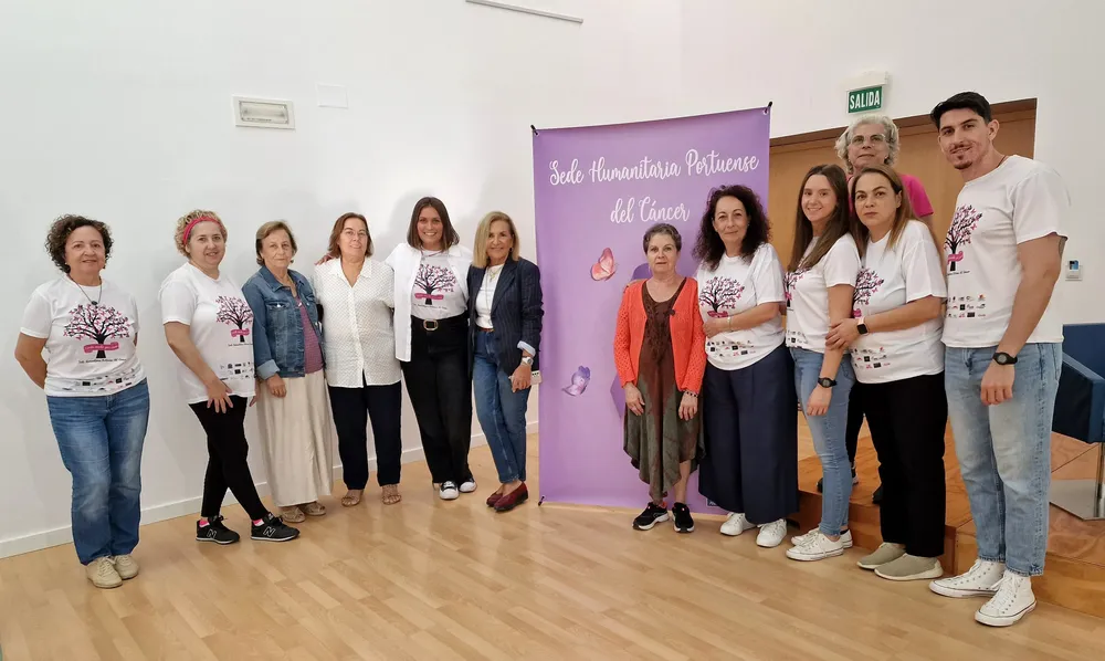 2024.10.08 FOTO DE CARMEN LARA CON SEDE HUMANITARIA PORTUENSE DEL CÁNCER