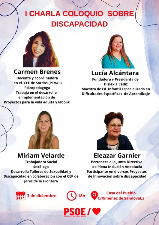 Charla Coloquio Discapacidad (03-12-25)