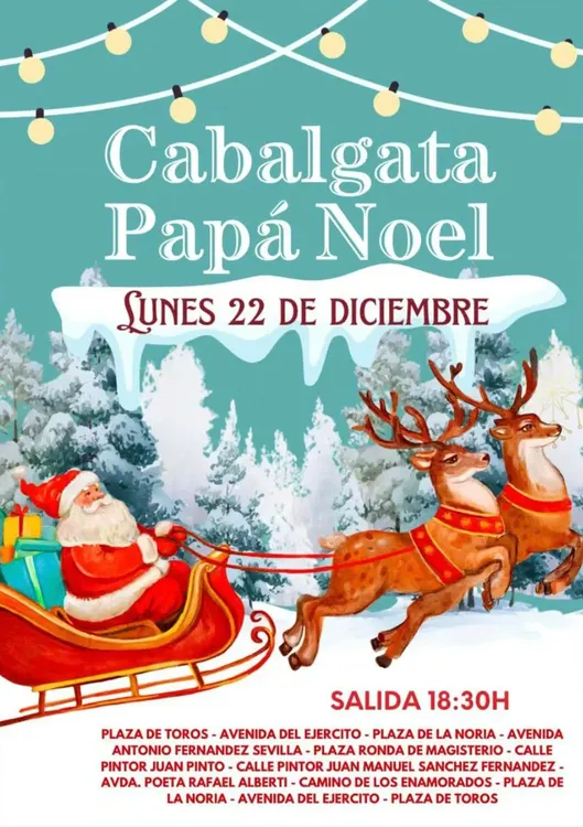 Cabalgata de Papaì Noel