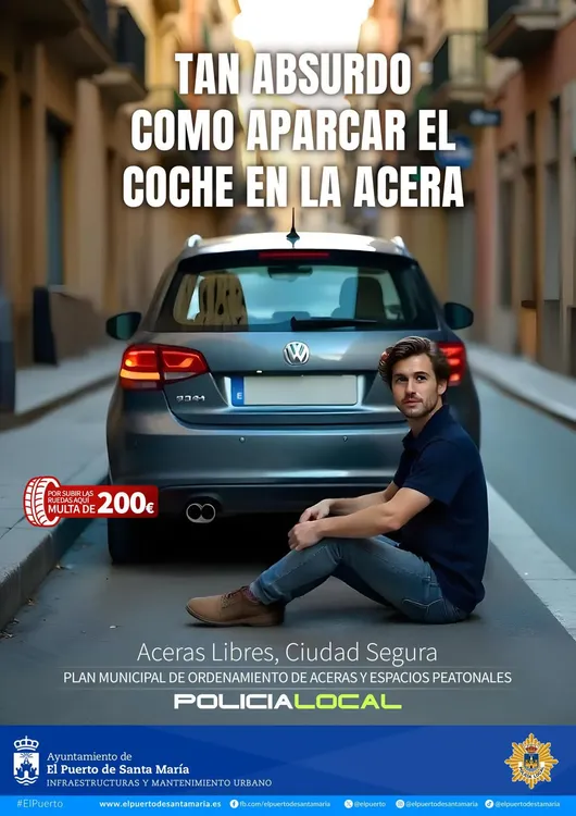 Campaña Aceras Libres, Ciudad Segura