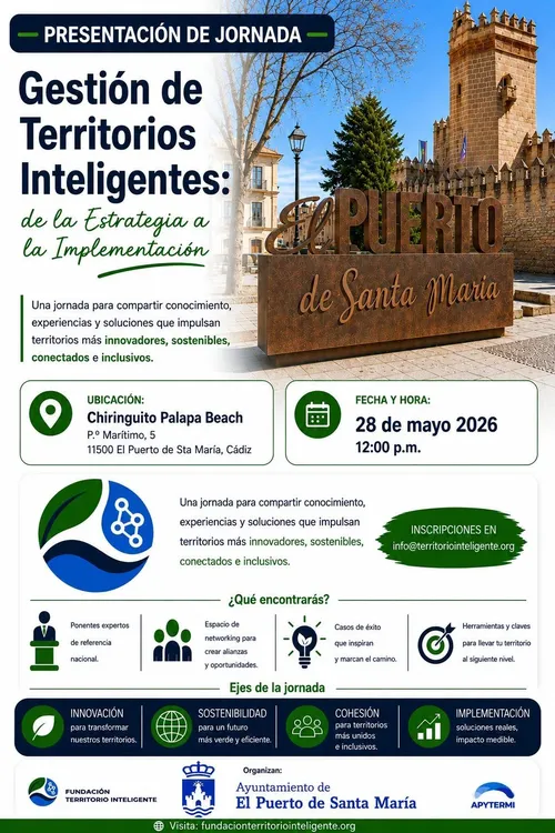 2026.05.28 CARTEL JORNADA GESTIÓN DE TERRITORIOS INTELIGENTES