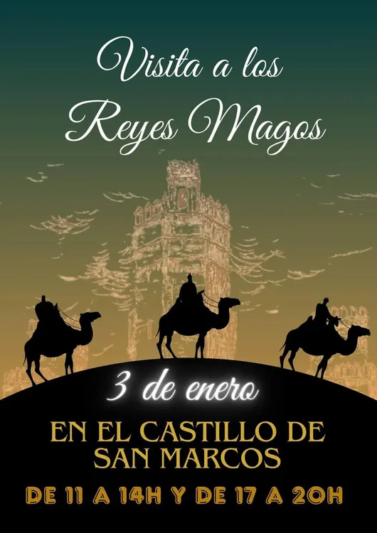 2024. 01. 02 CARTEL VISITA REYES MAGOS AL CASTILLO