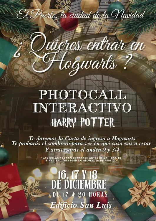 2024.12.16 CARTEL HARRY POTTER EN EDIFICIO SAN LUIS