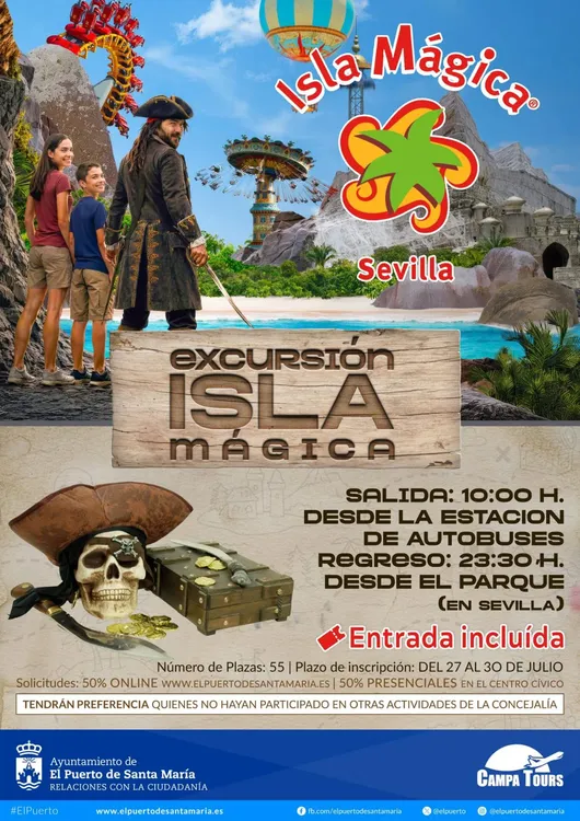 Cartel Isla Mágica