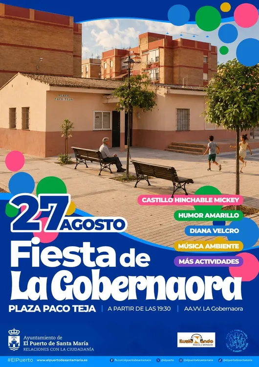 Cartel Fiesta La Gobernaora