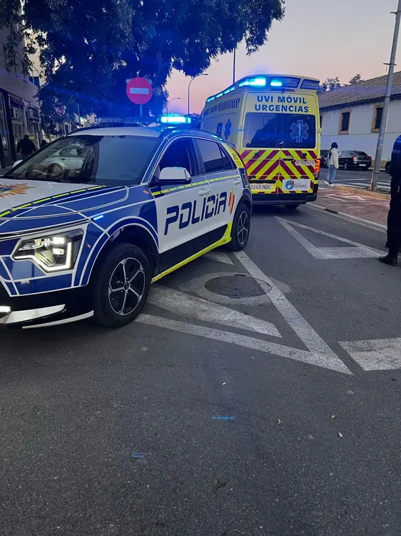 dispositivo policía cabalgata