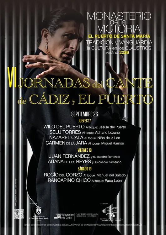 2026.08.26 CARTEL JORNADAS DEL CANTE DE CÁDIZ