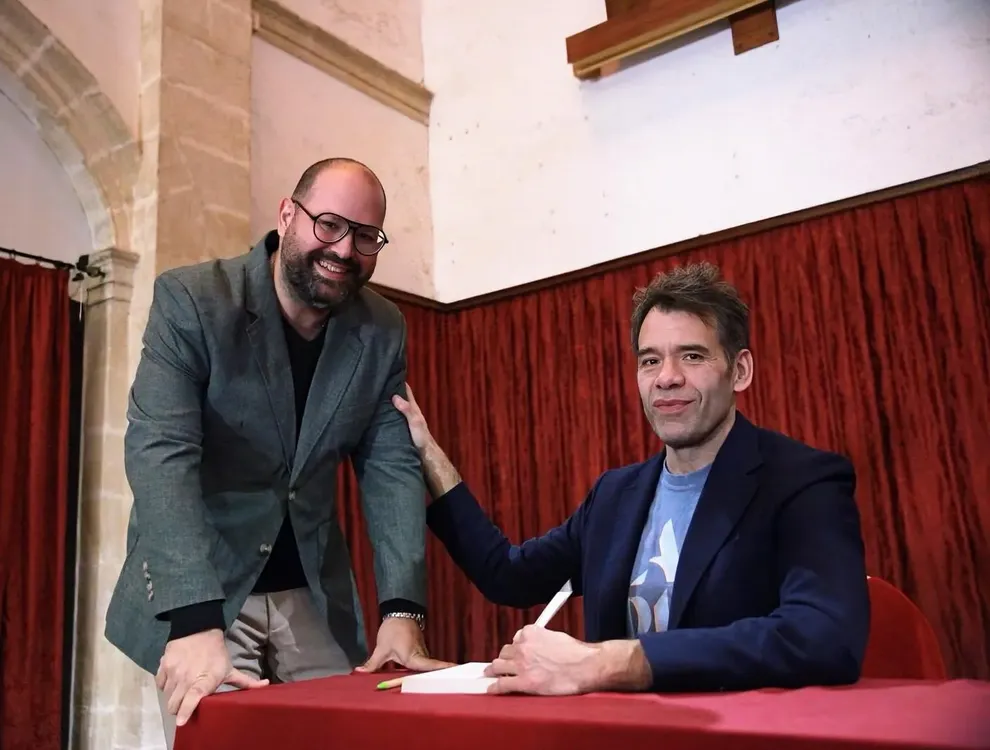 2026.02.15 FOTO DE BELLO CON RUBÉN AMÓN