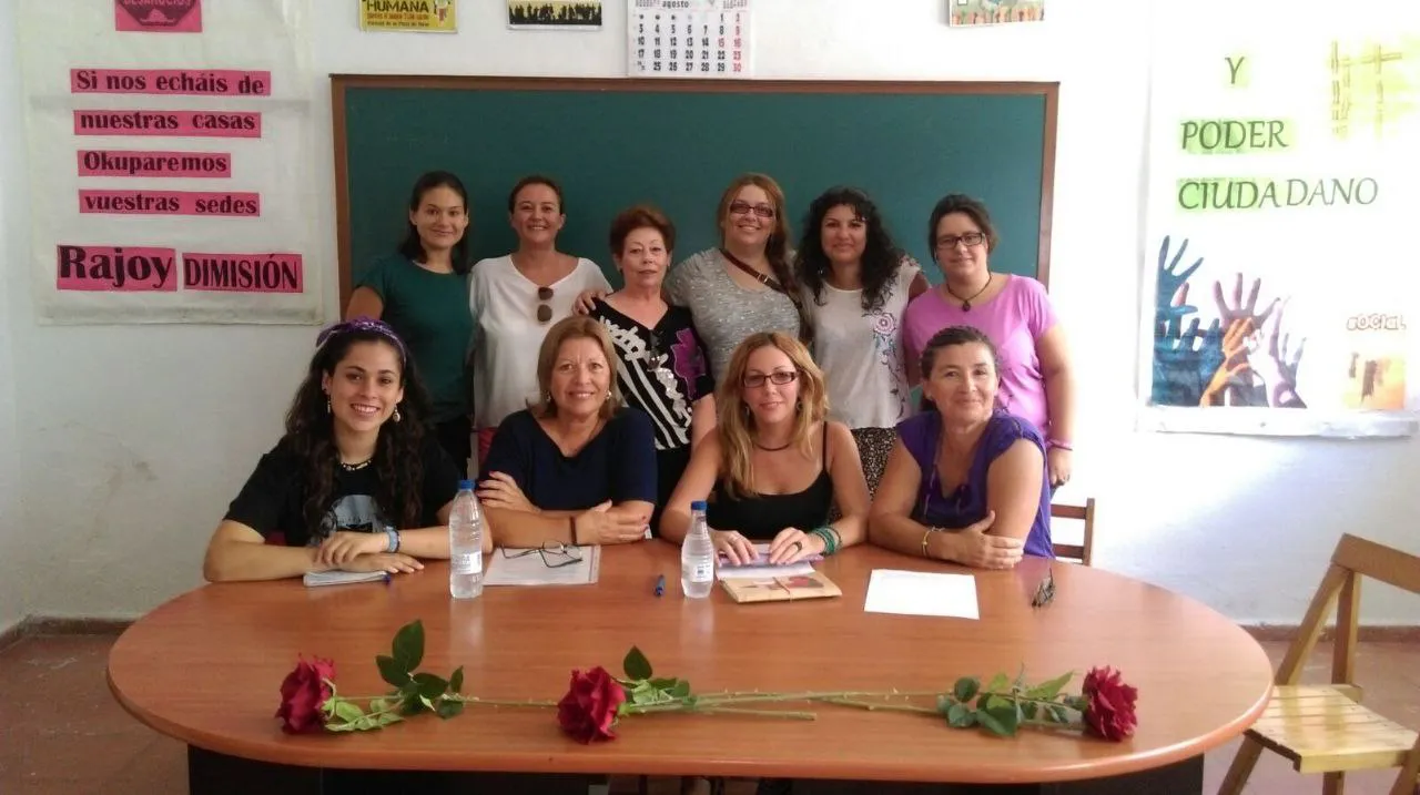 Año 2015 rueda prensa presentación del colectivo