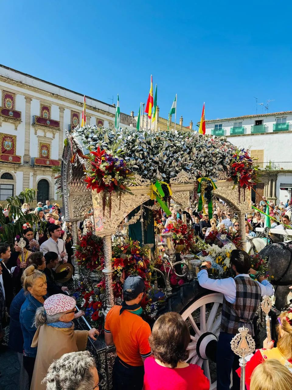 plaza de España Rocío 2024