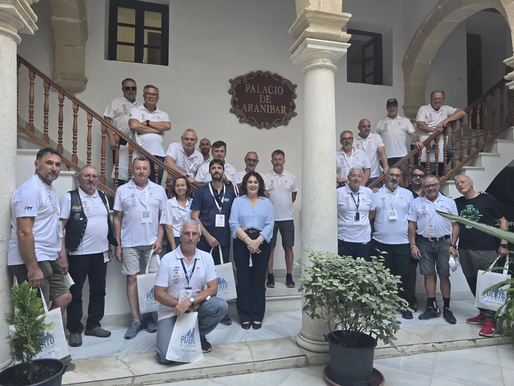 El Puerto vuelve a ser destino del Club Mototurismo Deportivo Andaluz