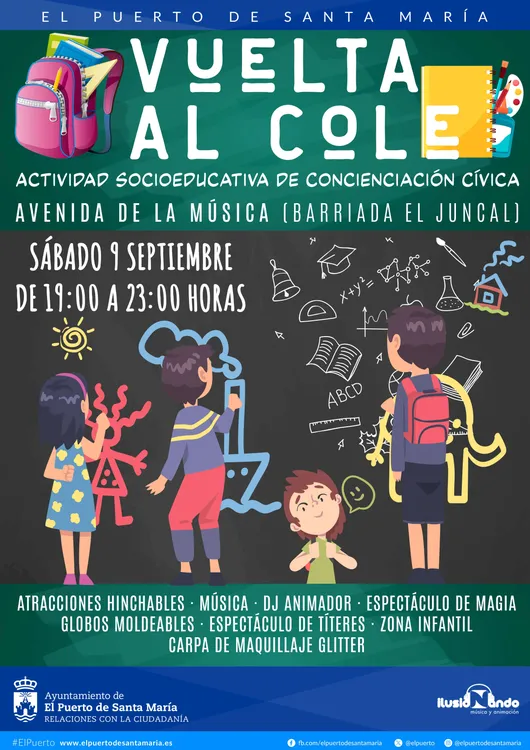 2023. 09. 05 CARTEL ACTIVIDAD VUELTA AL COLE