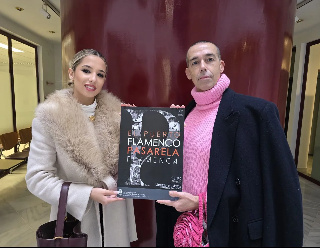 2025.01.14 FOTO DE CALLEJA CON CLAUDIA BAUTISTA