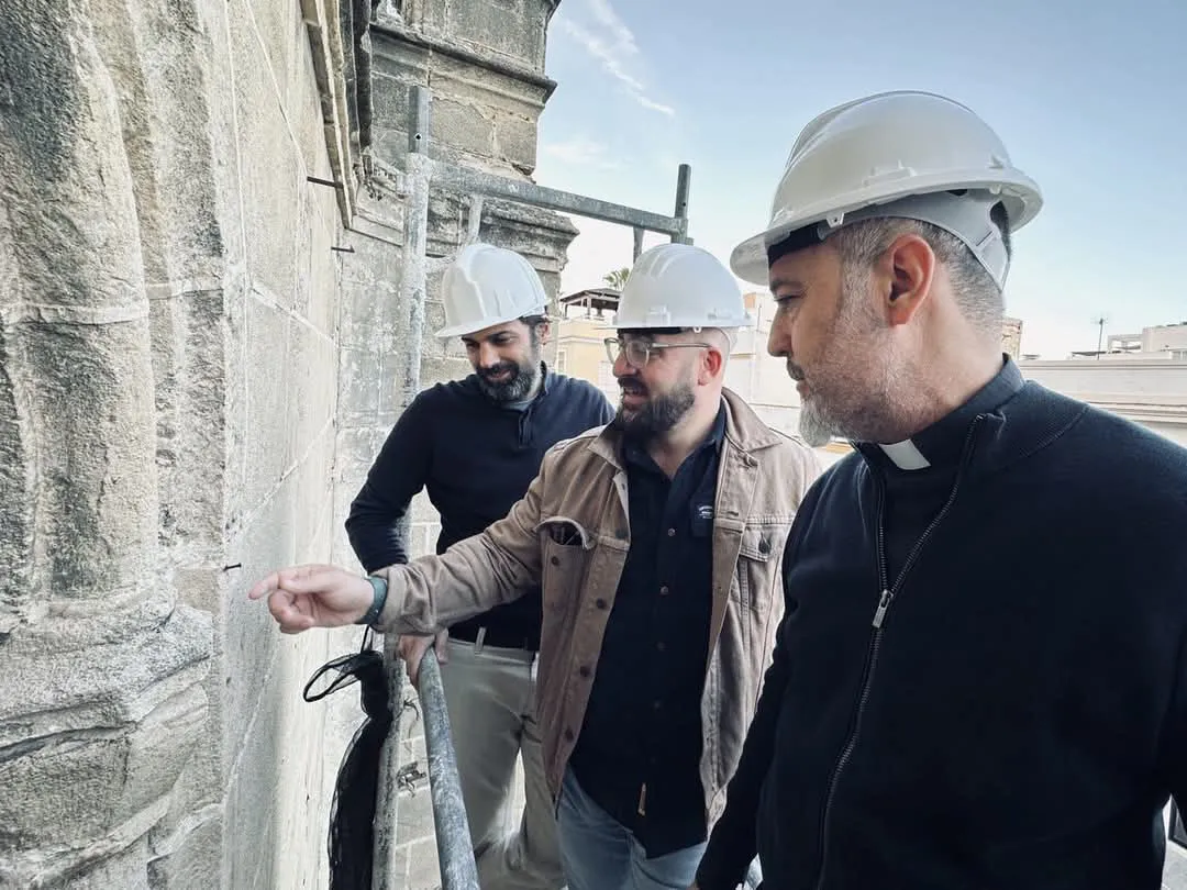 2025 FOTO ALCALDE EN OBRAS BASÍLICA