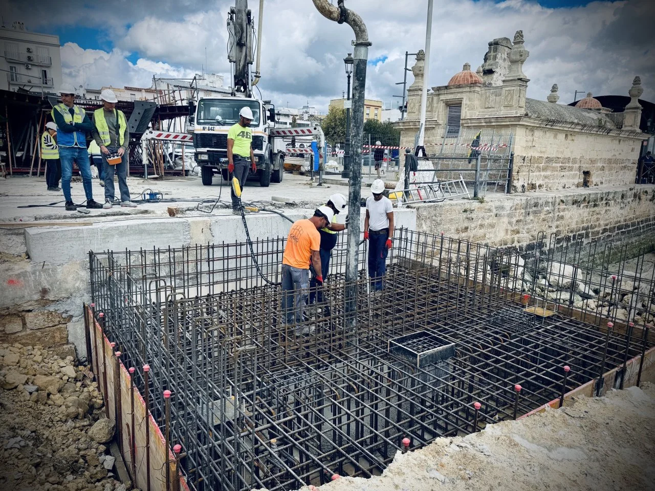 Obras pasarela 1