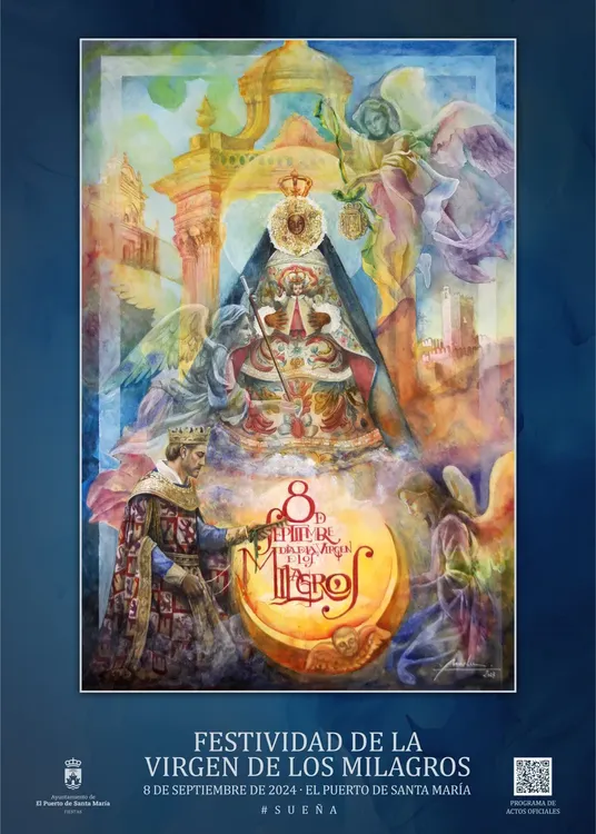 2024. 08. 27 CARTEL DE LA PATRONA, NUESTRA SEÑORA DE LOS MILAGROS