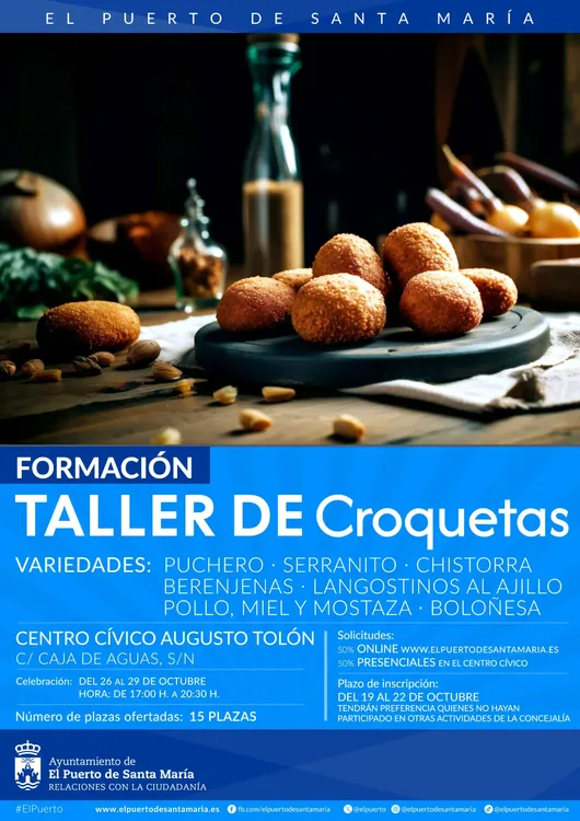 2026.10.18 CARTEL TALLER CROQUETAS