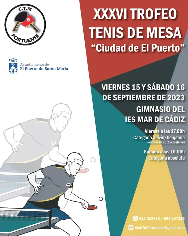 2023. 09. 14 CARTEL TROFEO TENIS DE MESA