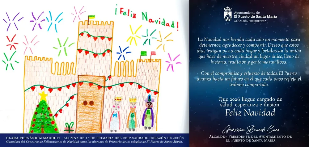 Felicitacioìn navidenÞa