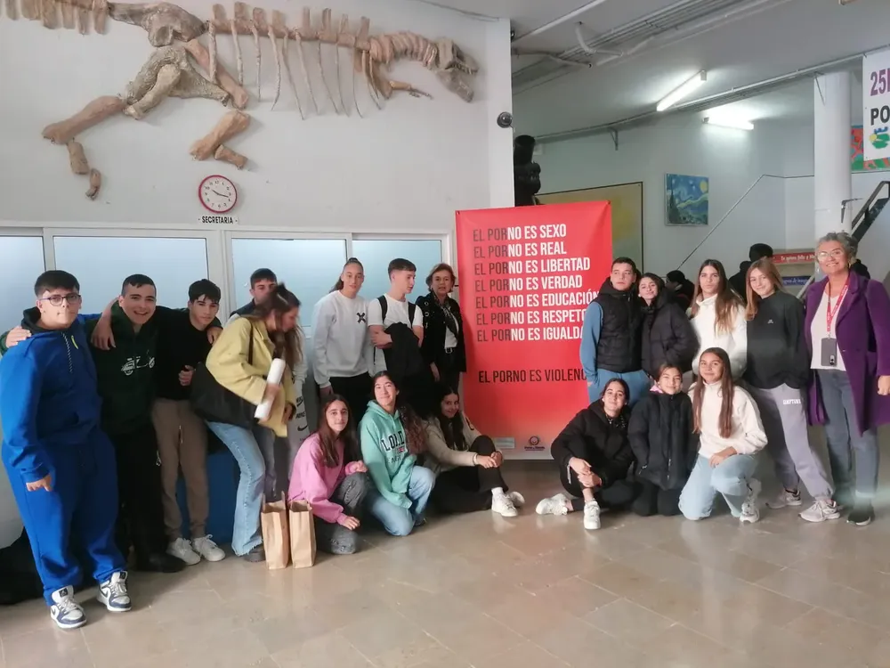 2025.11.20 FOTO GÓMEZ EN IES ANTONIO DE LA TORRE