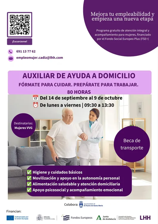 2026.09.10 CARTEL CURSO AYUDA A DOMICILIO